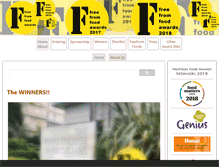 Tablet Screenshot of freefromfoodawards.co.uk